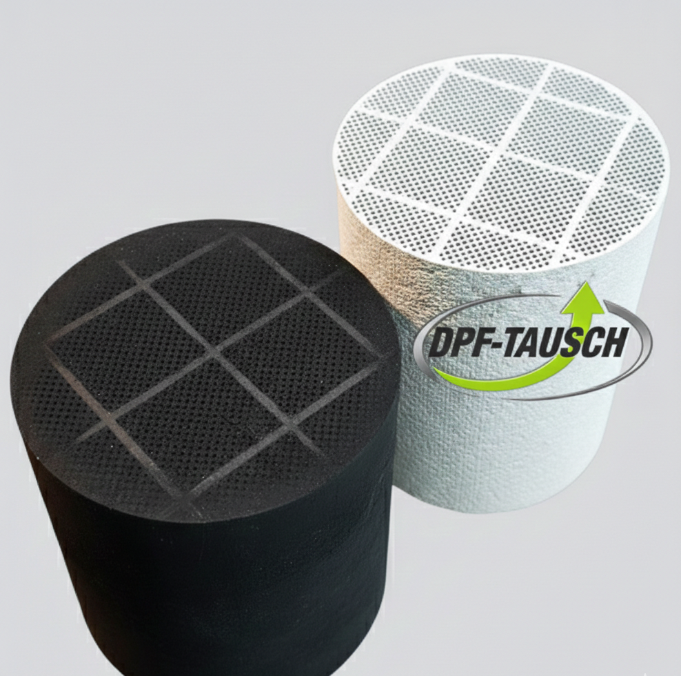 DPF Mercedes C E CLS GLK 320 350 CDI A2044901792 Euro 5 Keramikkern-Tausch TÜV/AU